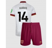 West Ham United Mohammed Kudus #14 Koszulka Trzecia dzieci 2024-25 Krótki Rękaw (+ krótkie spodenki)